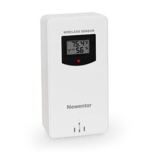 Newentor Indoor Outdoor Wireless Remote Sensor, Temperature and Humidity Meters